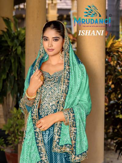 MRUDANGI ISHANI 2097 TO 2101 DESIGNER SALWAR SUIT WHOLESALER IN INDIA